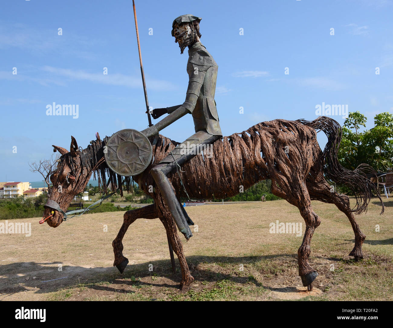 Don quixote sculpture hires stock photography and images Alamy