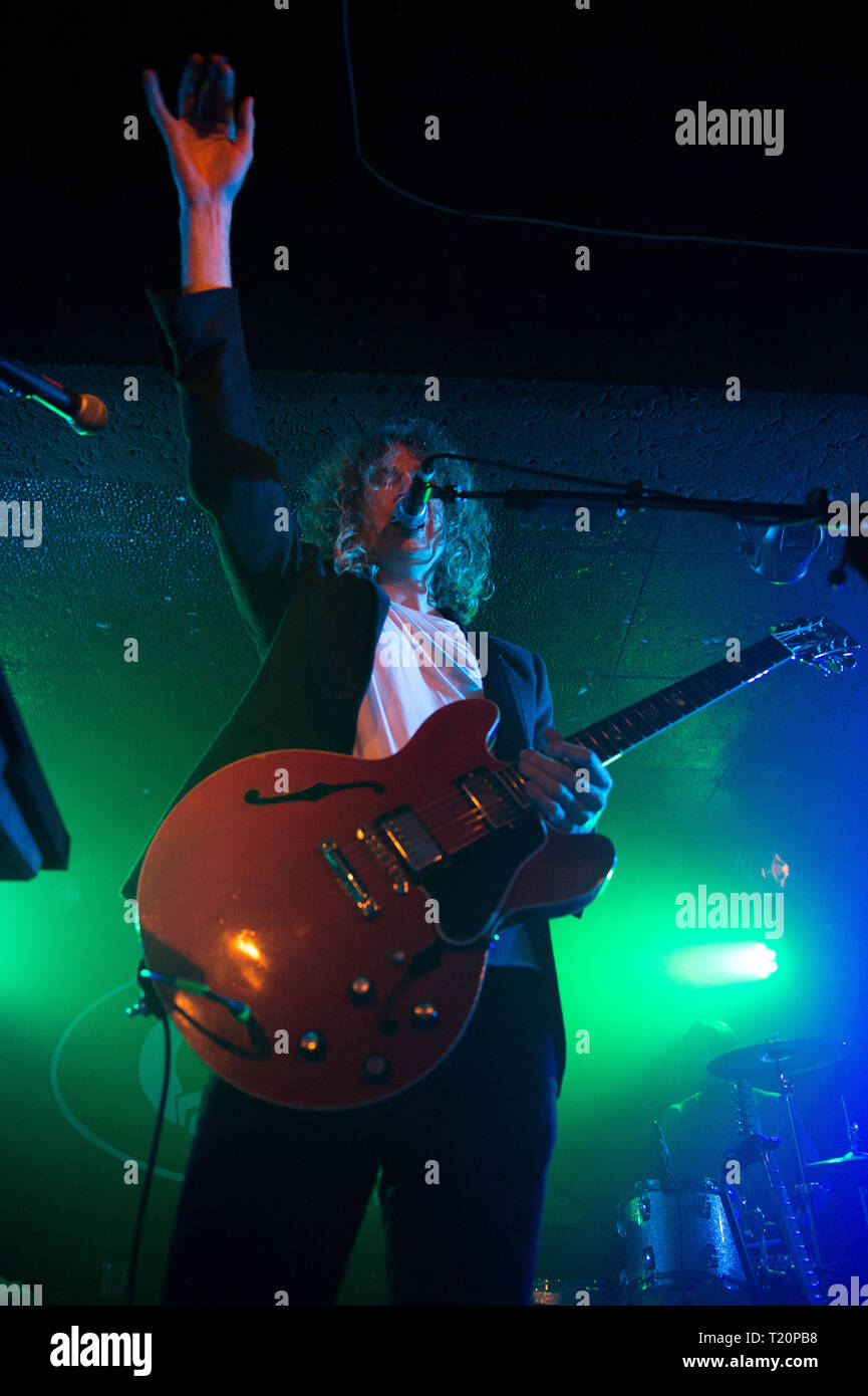 Killers Guitarist, Dave Keuning performing in Glasgow to a packed crowd ...