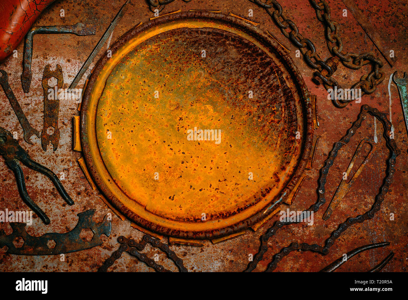 Download Vintage Garage Retro Banner High Resolution Stock Photography And Images Alamy