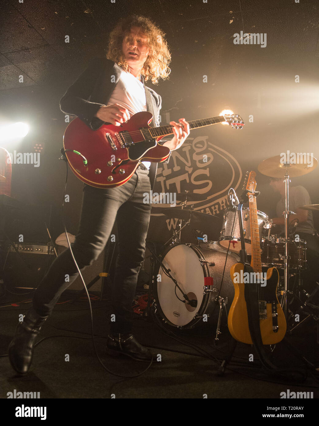 Killers Guitarist Dave Keuning At King Tuts In Glasgow High Resolution ...
