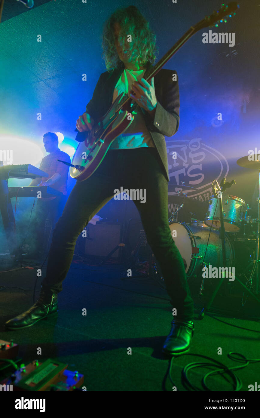 Killers Guitarist, Dave Keuning performing in Glasgow to a packed crowd ...