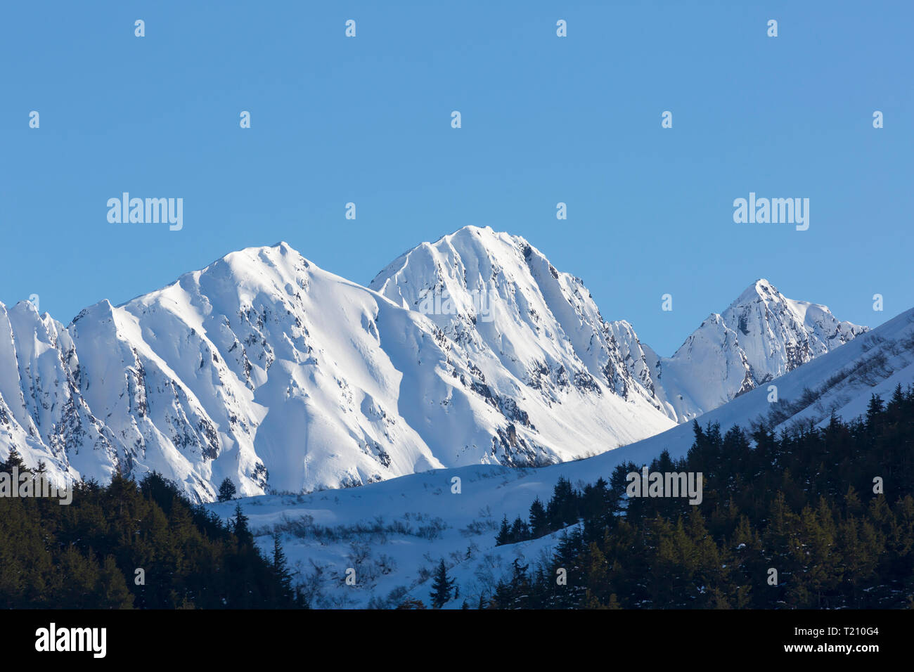 Turnagain Pass, Kenai Peninsula, Alaska Stock Photo Alamy