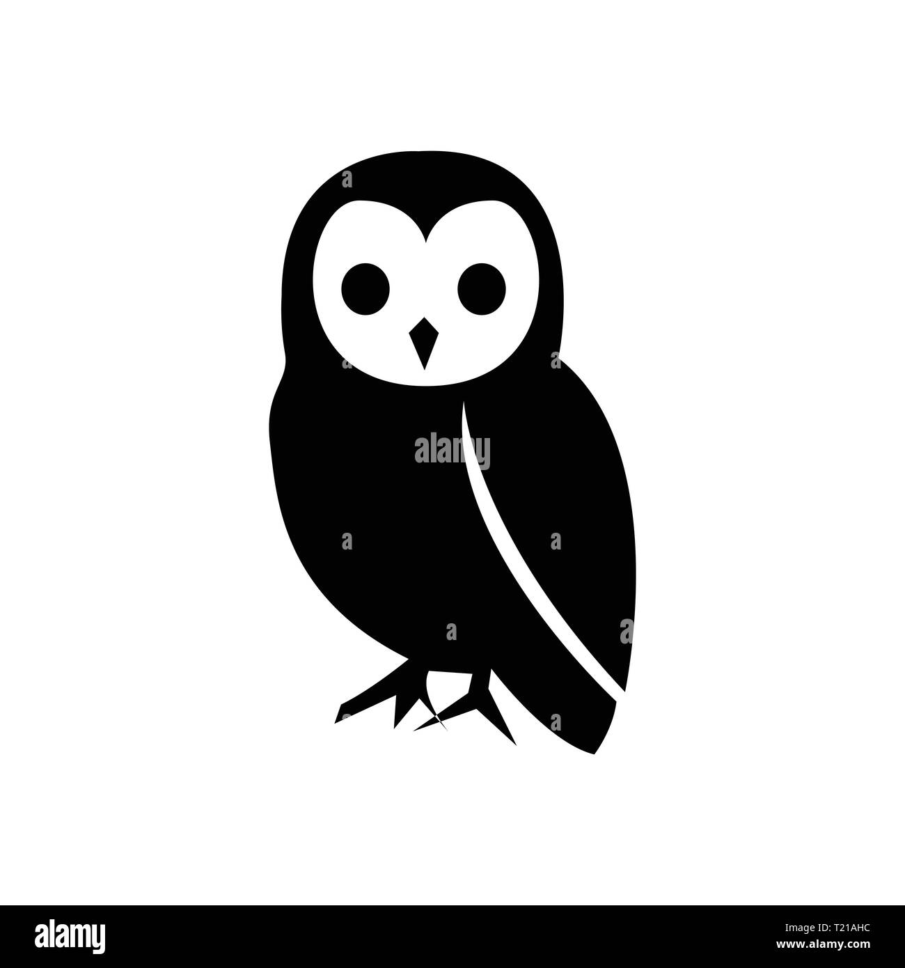 Halloween Owl Icon Vector Illustration Graphic Design Template Stock Vector  Image & Art - Alamy