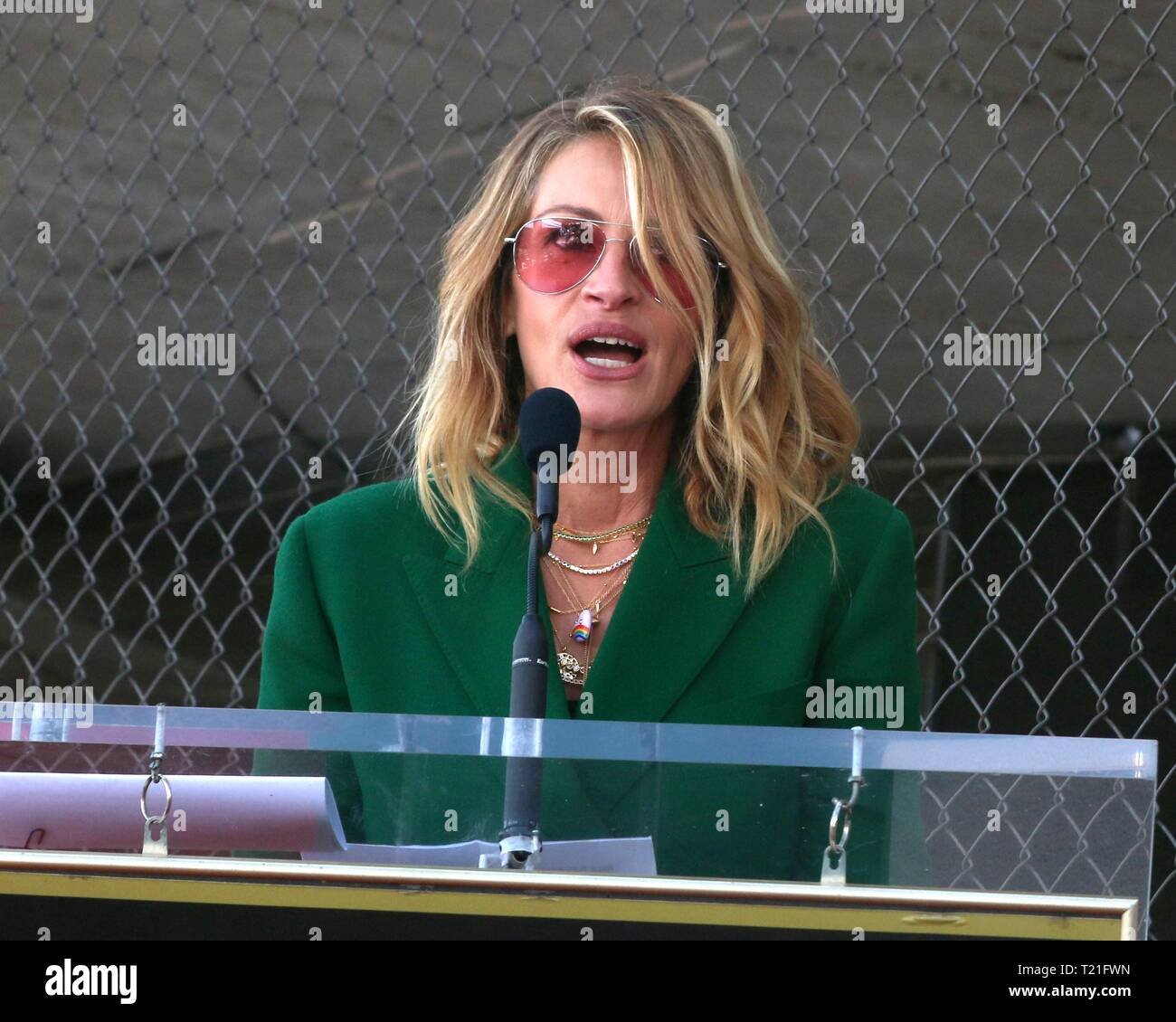 Los Angeles, CA, USA. 29th Mar, 2019. LOS ANGELES - MAR 29: Julia