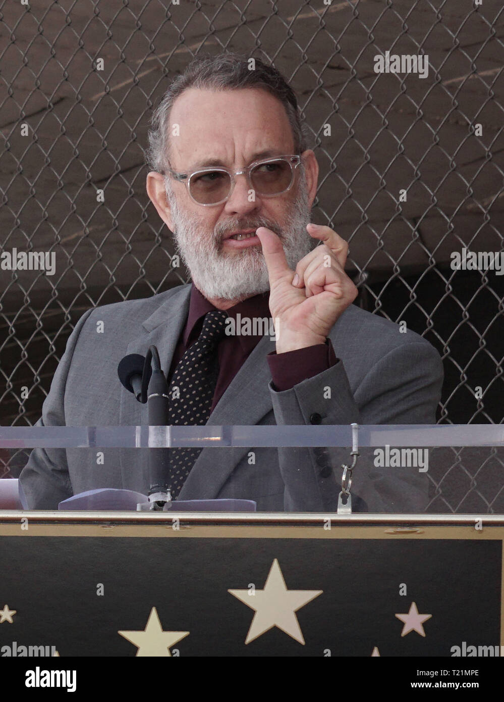 Los Angeles, USA. 29th Mar, 2019. Rita Wilson Star 116 Tom Hanks Rita