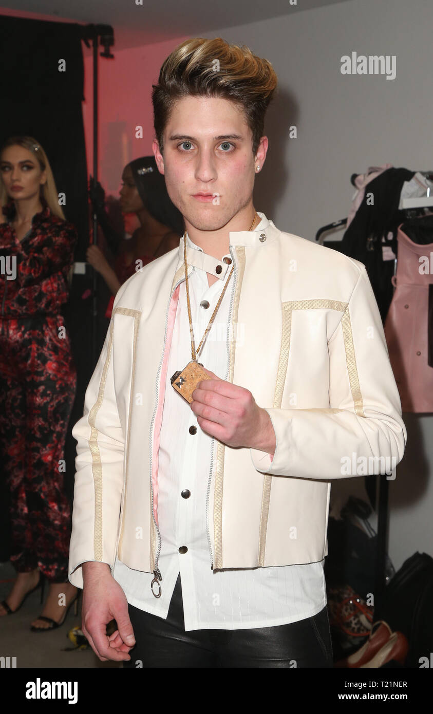 LOS ANGELES CA March 29: Jonathan Marc Stei, Attend The Autumn/ Winter 2019 collaboration Collection fashion show MJS x JMS at 427 N. Fairfax on March 29, 2019 in Los Angeles. Credit: Faye Sadou/MediaPunch Stock Photo