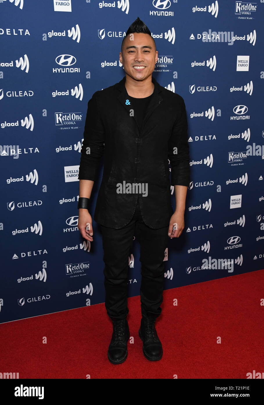 28 March 2019 - Beverly Hills, California - PJ Raval. 30th Annual GLAAD ...