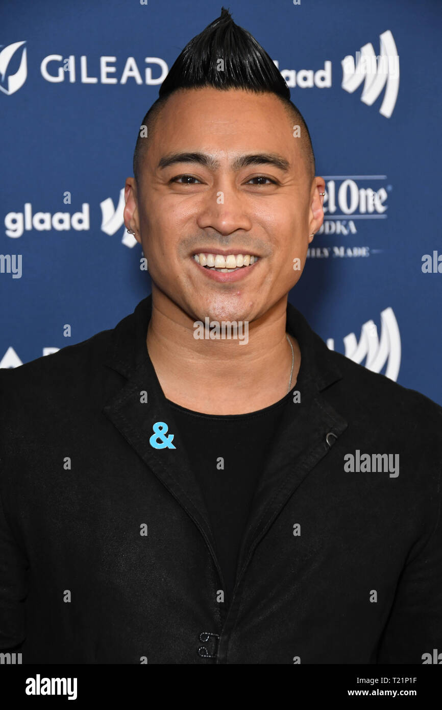 28 March 2019 - Beverly Hills, California - PJ Raval. 30th Annual GLAAD ...