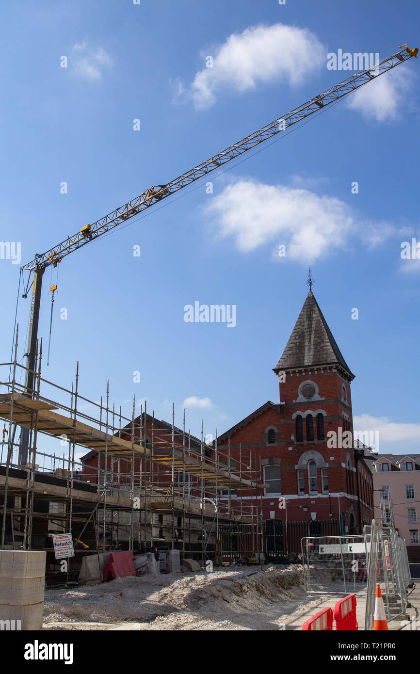 Social housing construction hires stock photography and images Alamy