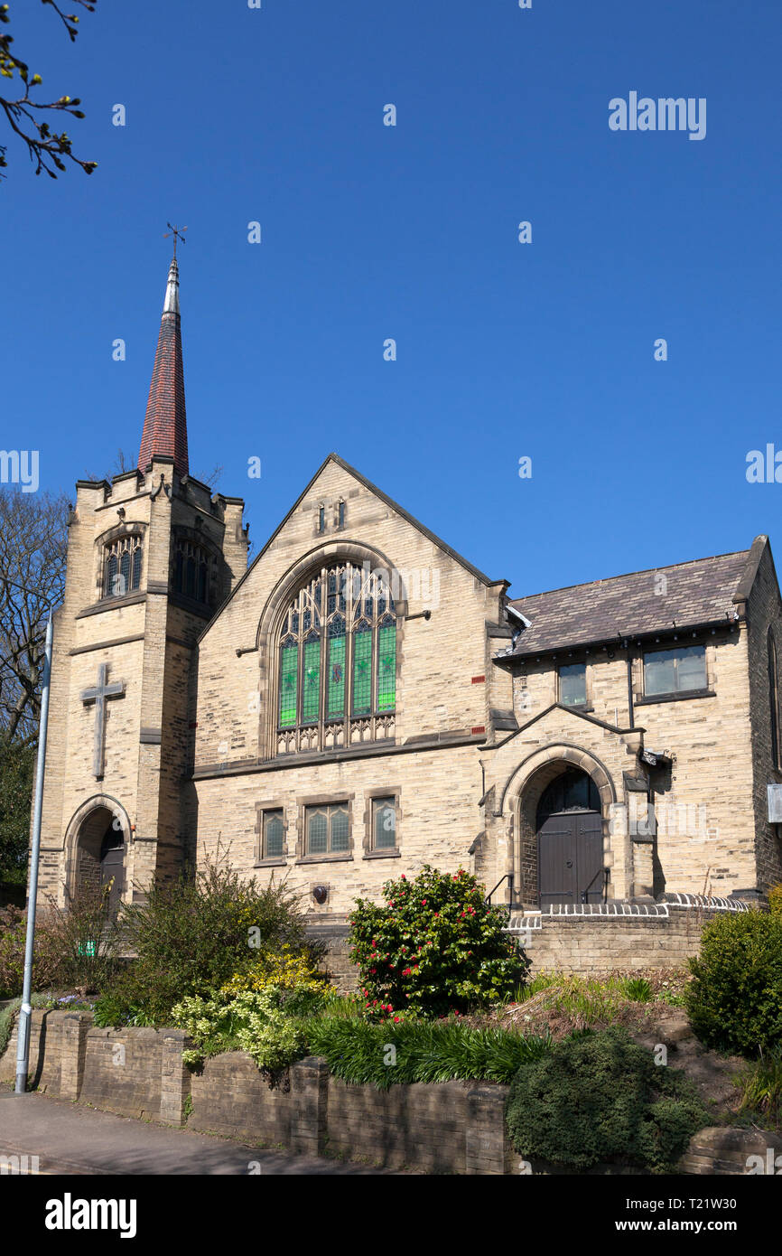Brighouse Central Methodist Church, Brighouse, West Yorkshire Stock Photo