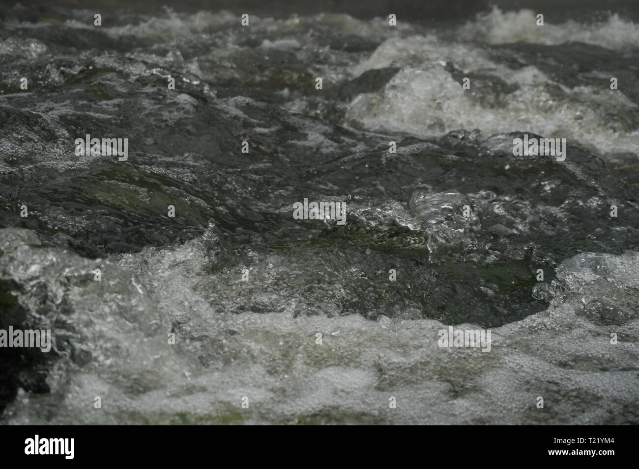 Rough river water Stock Photo Alamy