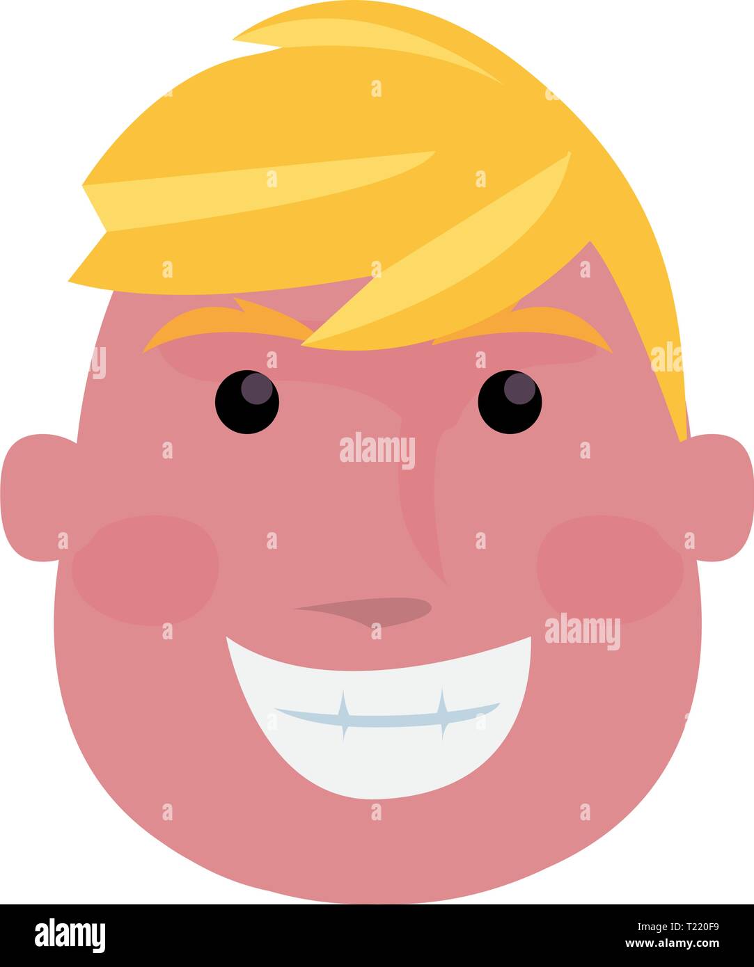 happy boy cartoon character vector illustration design Stock Vector ...