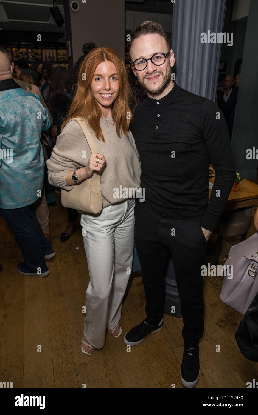 Celebrities attend 'Rock Of Ages' press night after party at All Bar