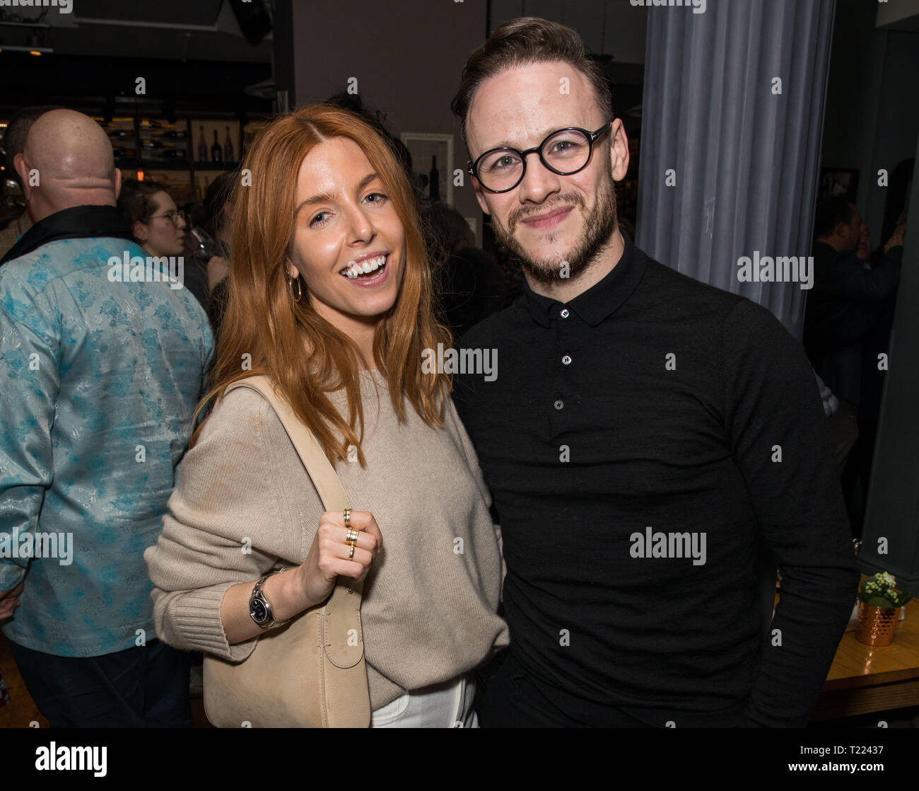Celebrities attend 'Rock Of Ages' press night after party at All Bar