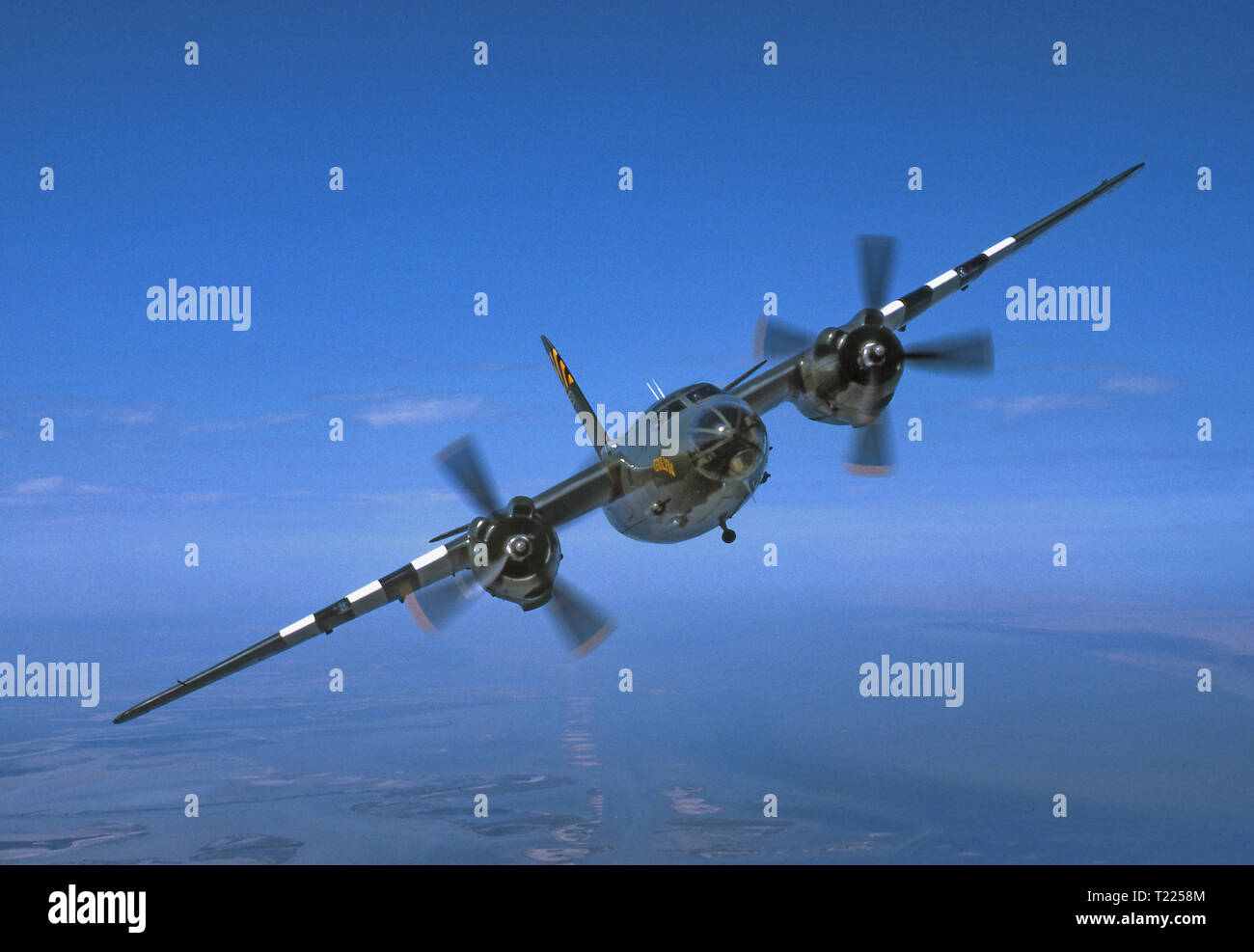 US Army Air Corps WWII Martin Marauder Medium Bomber Stock Photo