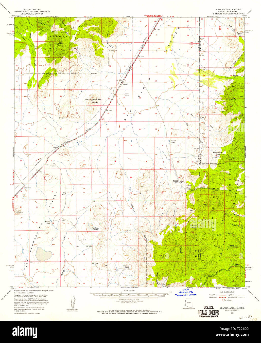 Apache map hires stock photography and images Alamy