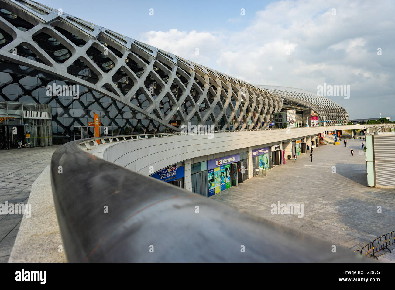 Shenzhen Bay Sports Center in Shenzhen China Stock Photo