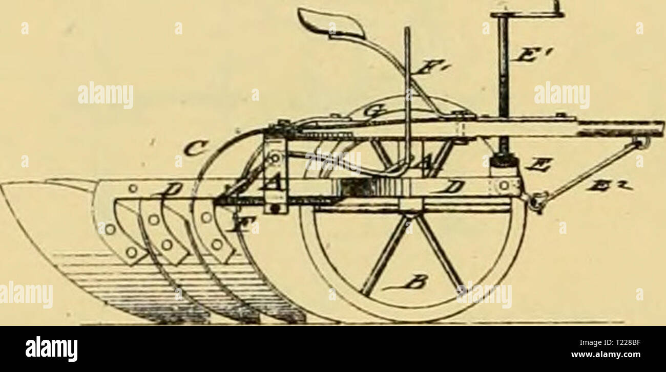 Archive image from page 891 of Digest of agricultural implements, patented Digest of agricultural implements, patented in the United States from A.D. 1789 to July 1881 ..  digestofagricult02alle Year: 1886  .    (£L..&lt;z,.,ta,, /' Zz.  /cL-cl iTl*n-iyf Stock Photo