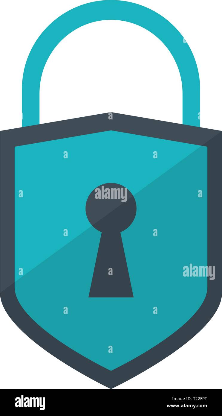 Padlock security symbol isolated Stock Vector Image & Art - Alamy