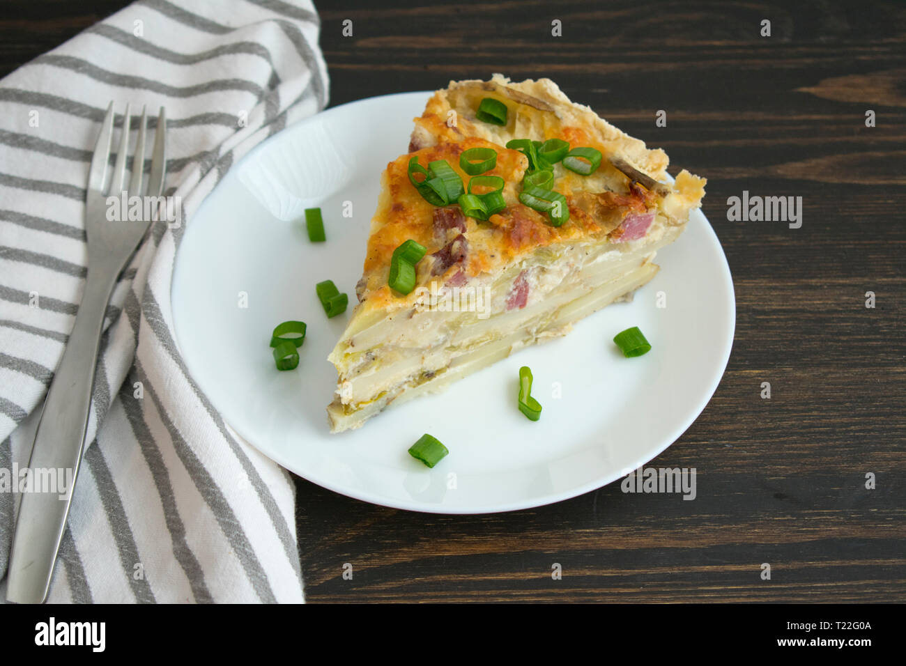 Corned Beef, Cabbage, and Potato Gratin Stock Photo Alamy