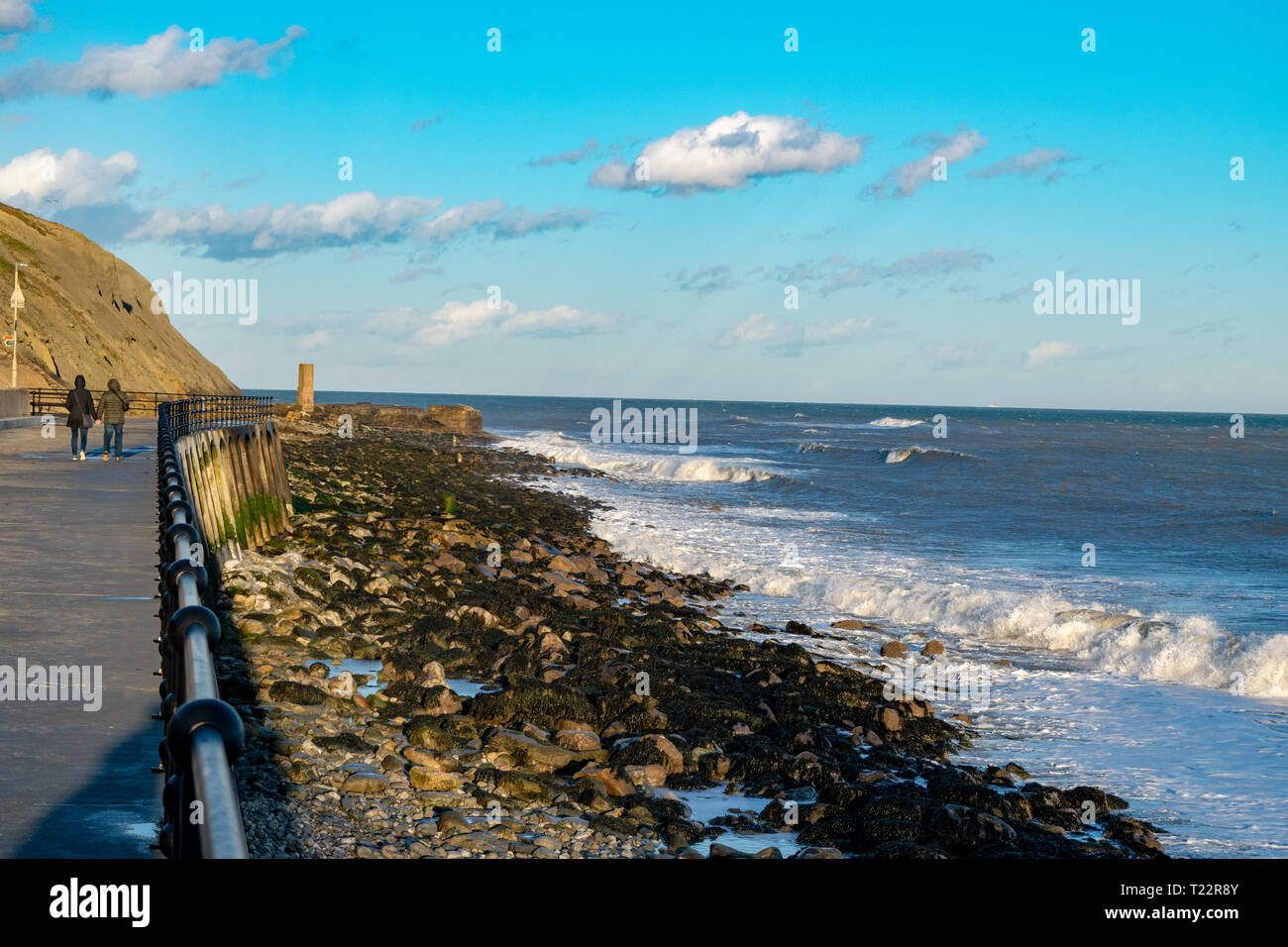 Seaside railings promenade sunny hi-res stock photography and images ...
