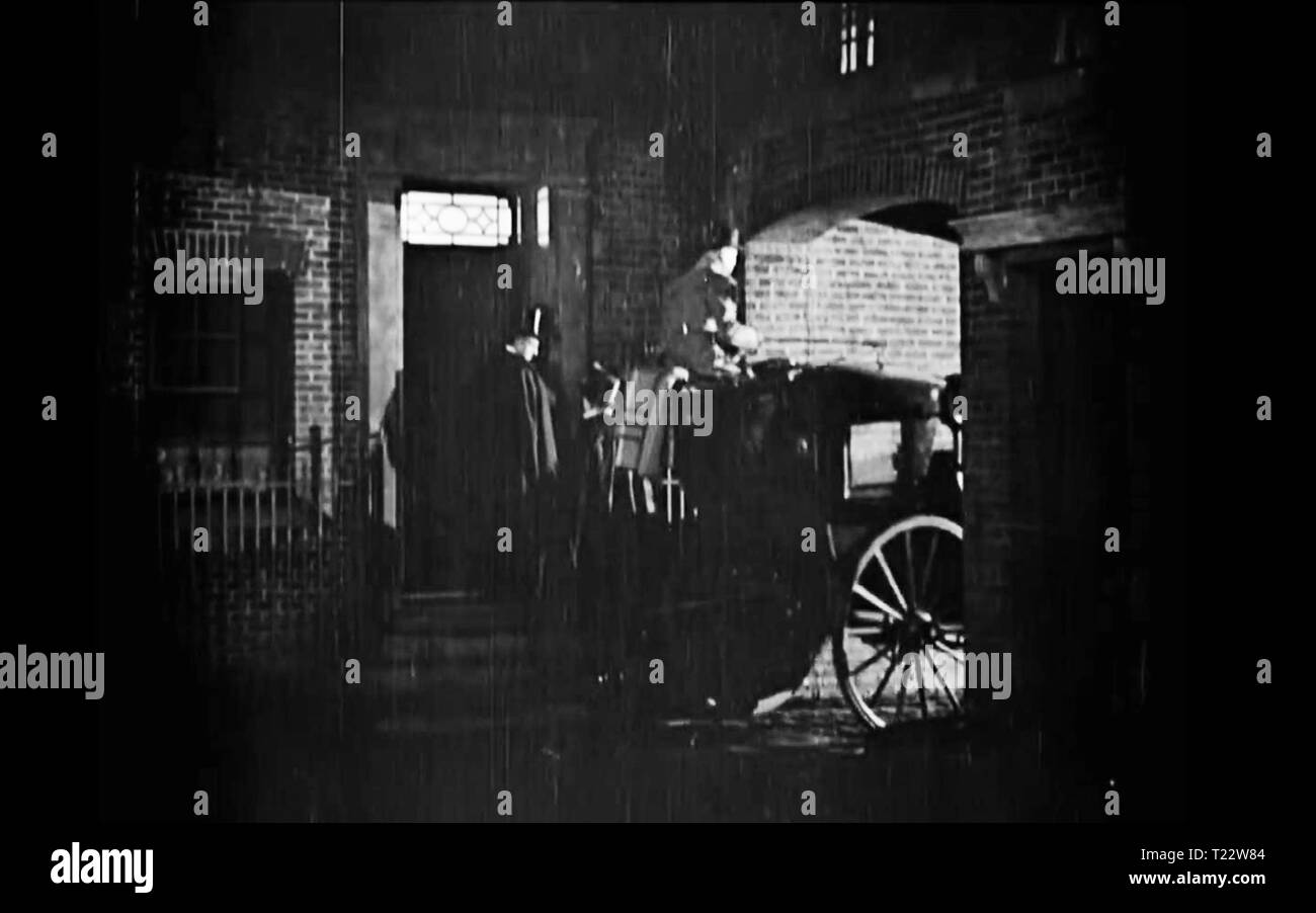 Dr Jekyll and Mr Hyde 1920 movie screen Stock Photo Alamy