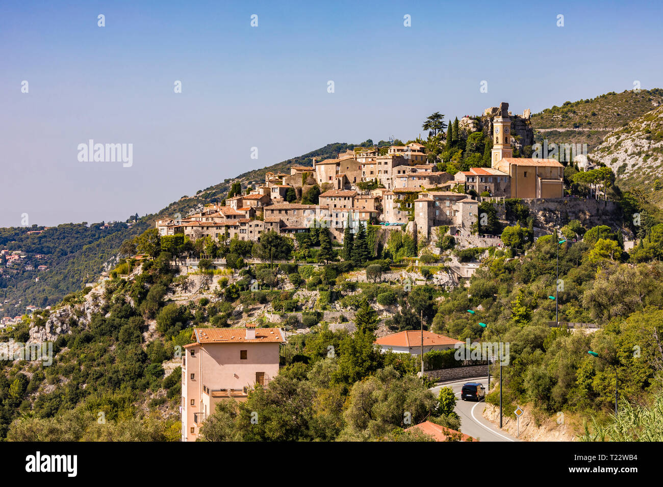 Eze france mountain hi-res stock photography and images - Alamy