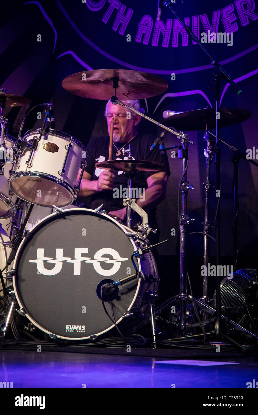 U.F.O Live at o2 ritz Manchester 2019 Stock Photo