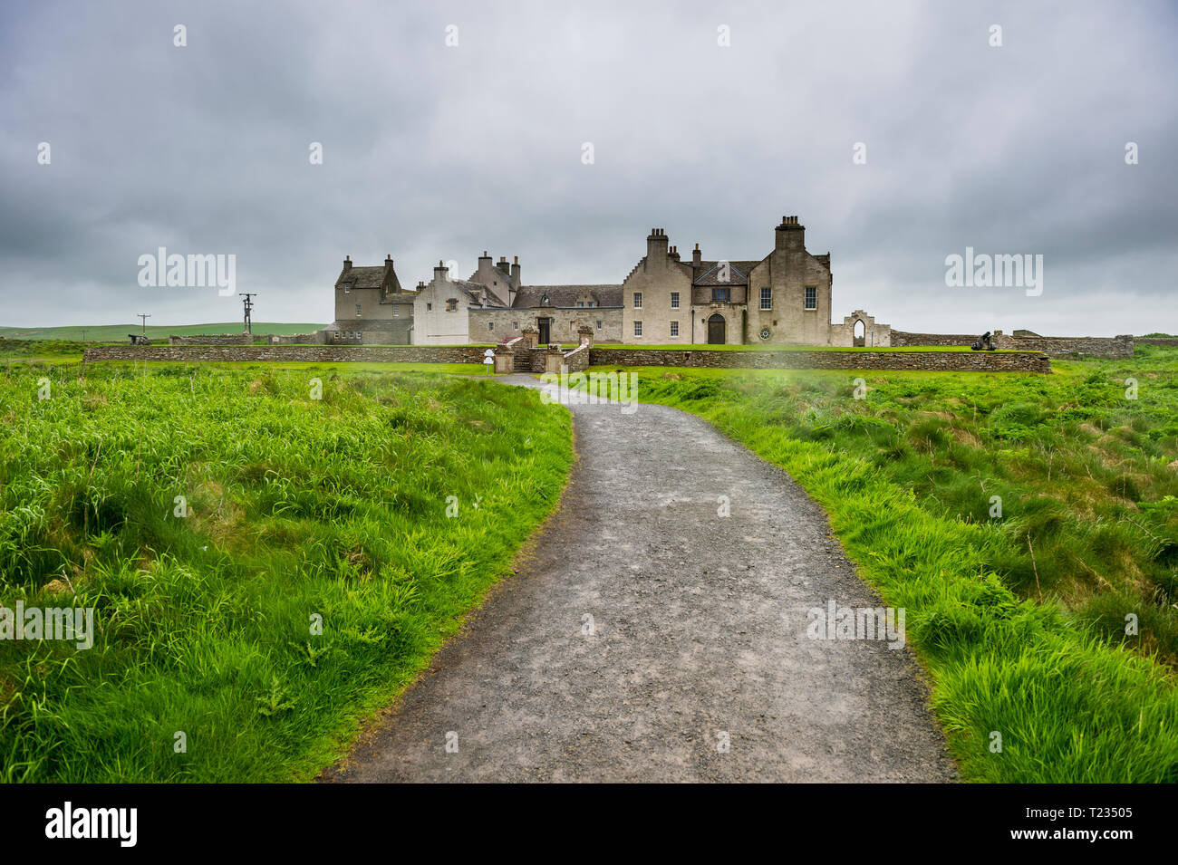 United Kingdom, Scotland, Orkney Islands, Mainland, Historic skaill house Stock Photo