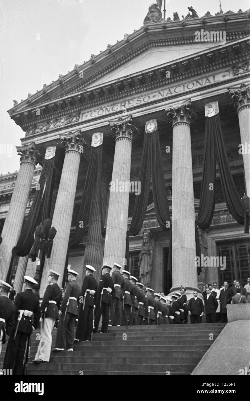 Eva Peron funeral, Buenos Aires, 1952 Stock Photo