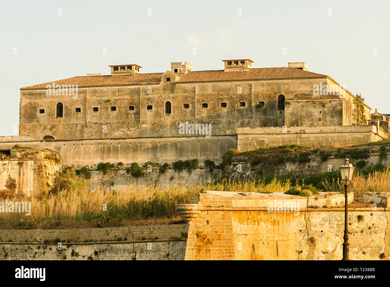 Sights of Swabian Castle in Augusta Sicily, Italy Stock Photo Alamy
