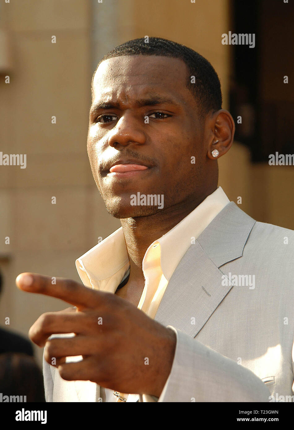 LeBron James at The 11th Annual ESPY Awards, held at The Kodak Theatre in Hollywood, CA. The event took place on Wednesday, July 16, 2003.  Photo Credit: Sthanlee B. Mirador/ PictureLux Stock Photo