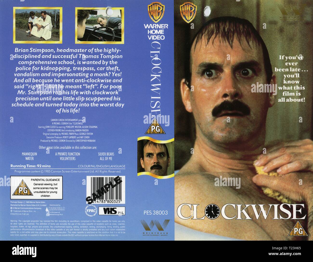 Clockwise (1986) John Cleese, Publicity information, Date: 1986 Stock Photo  - Alamy