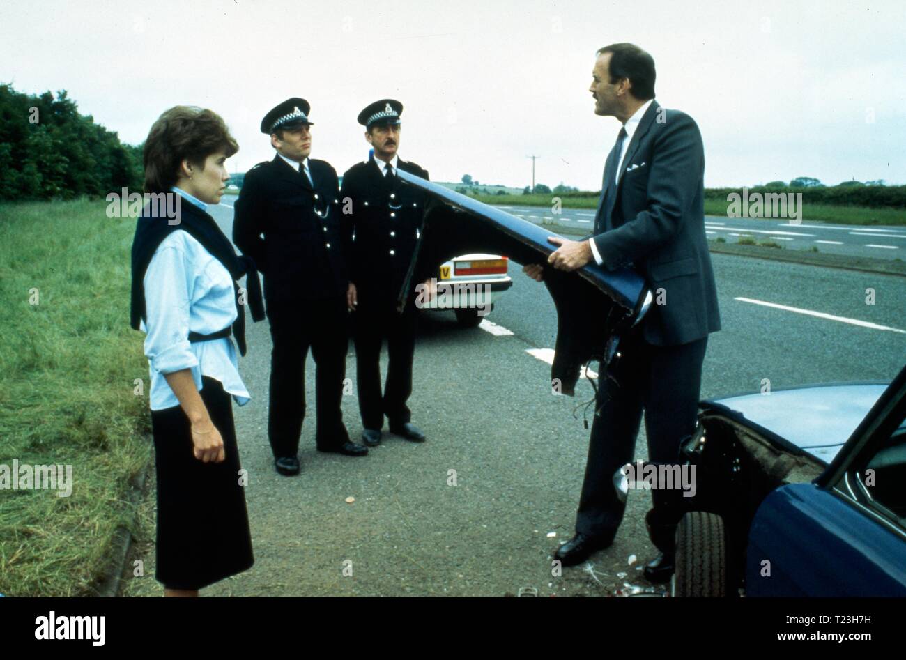 Clockwise (1986) John Cleese, Sharon Maiden, Date 1986 Stock Photo Alamy