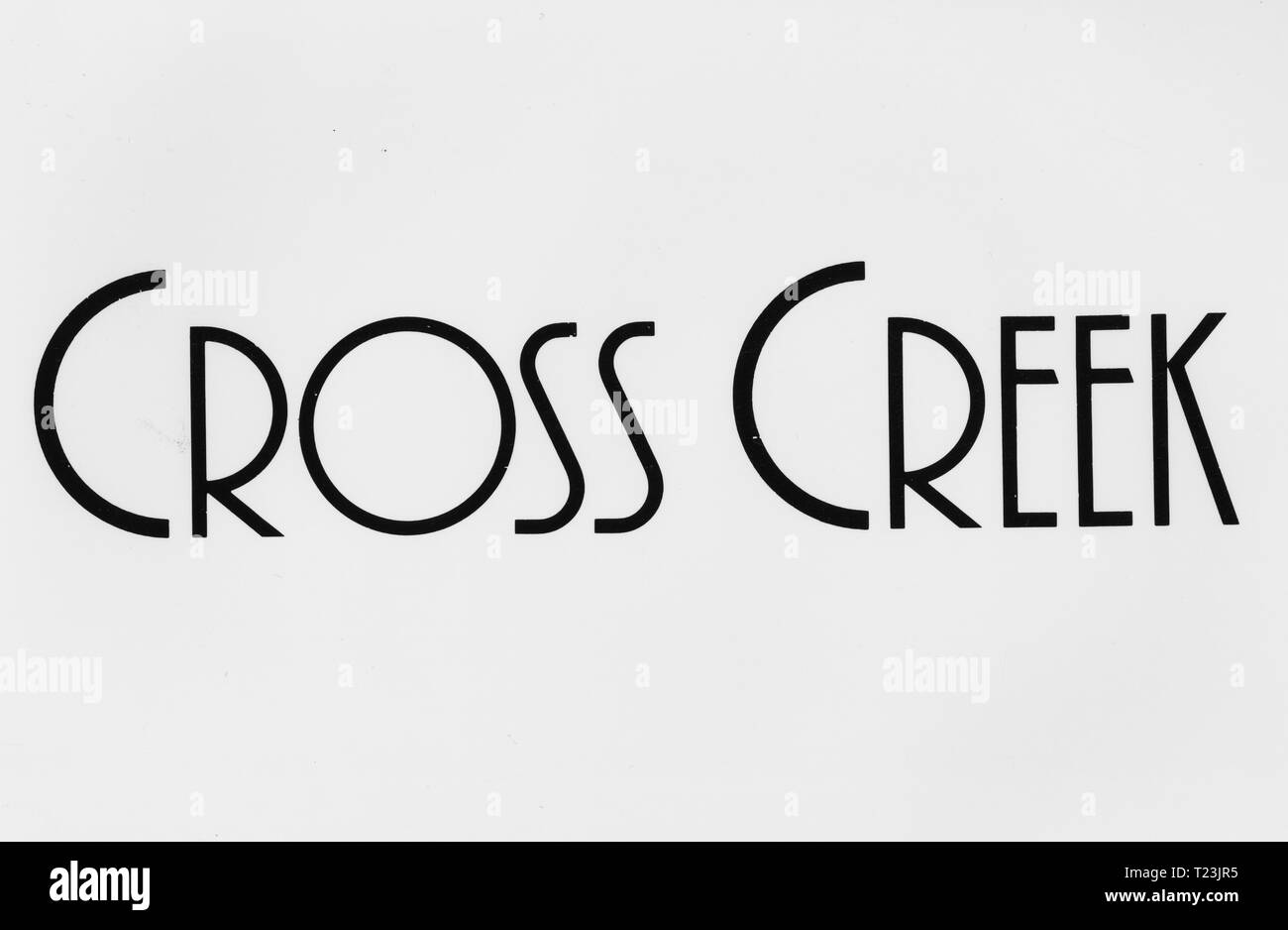 Cross Creek (1983) Publicity information, Date 1983 Stock Photo Alamy