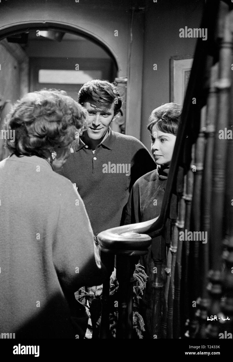 The LShaped Room (1962) Tom Bell, Leslie Caron, Date 1962 Stock Photo