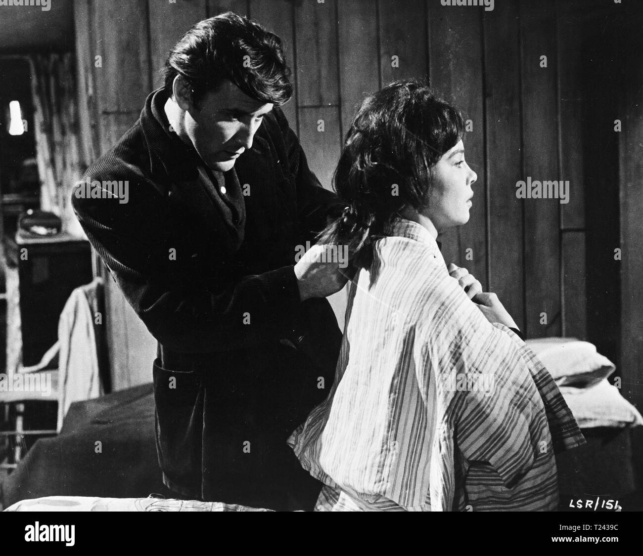 The LShaped Room (1962) Tom Bell, Leslie Caron, Date 1962 Stock Photo