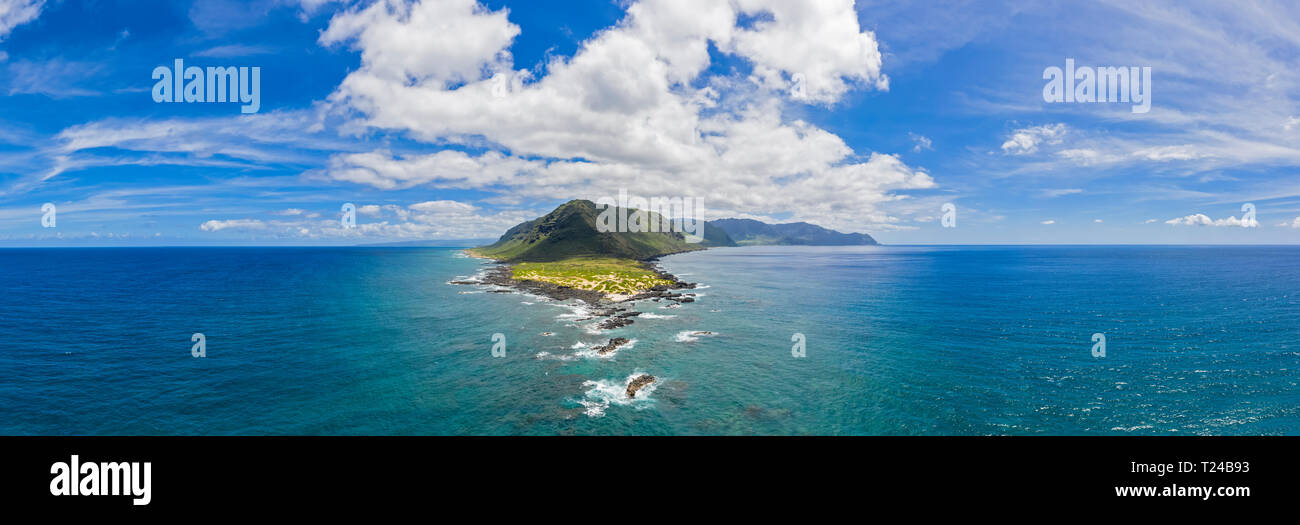 USA, Haswaii, Waialua, Kaena Point State Park Stock Photo