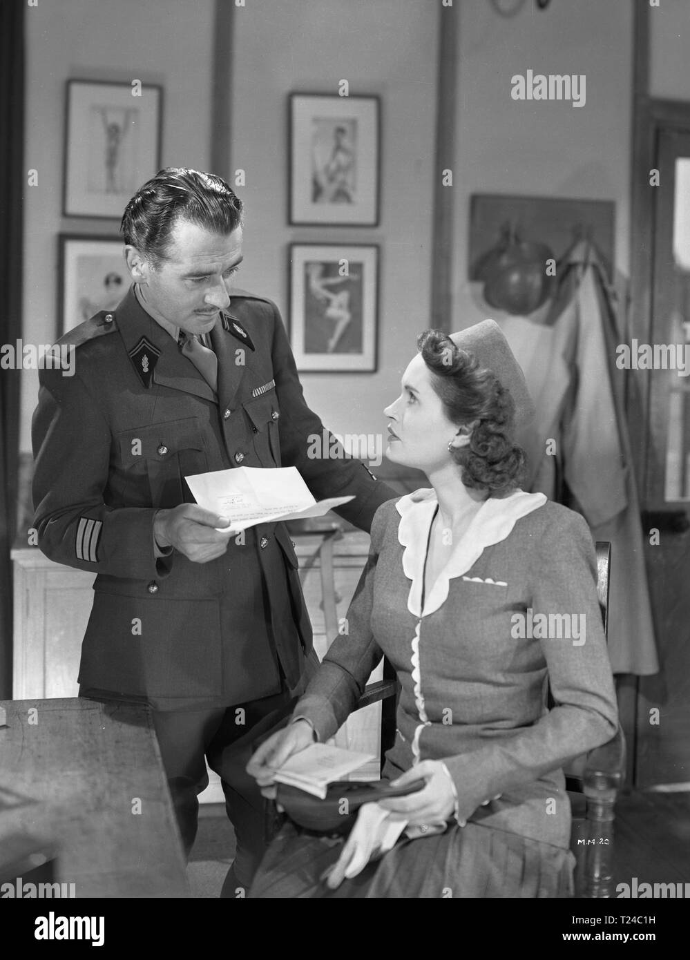 The Man from Morocco (1945)  Anton Walbrook,  Margaretta Scott,      Date: 1945 Stock Photo