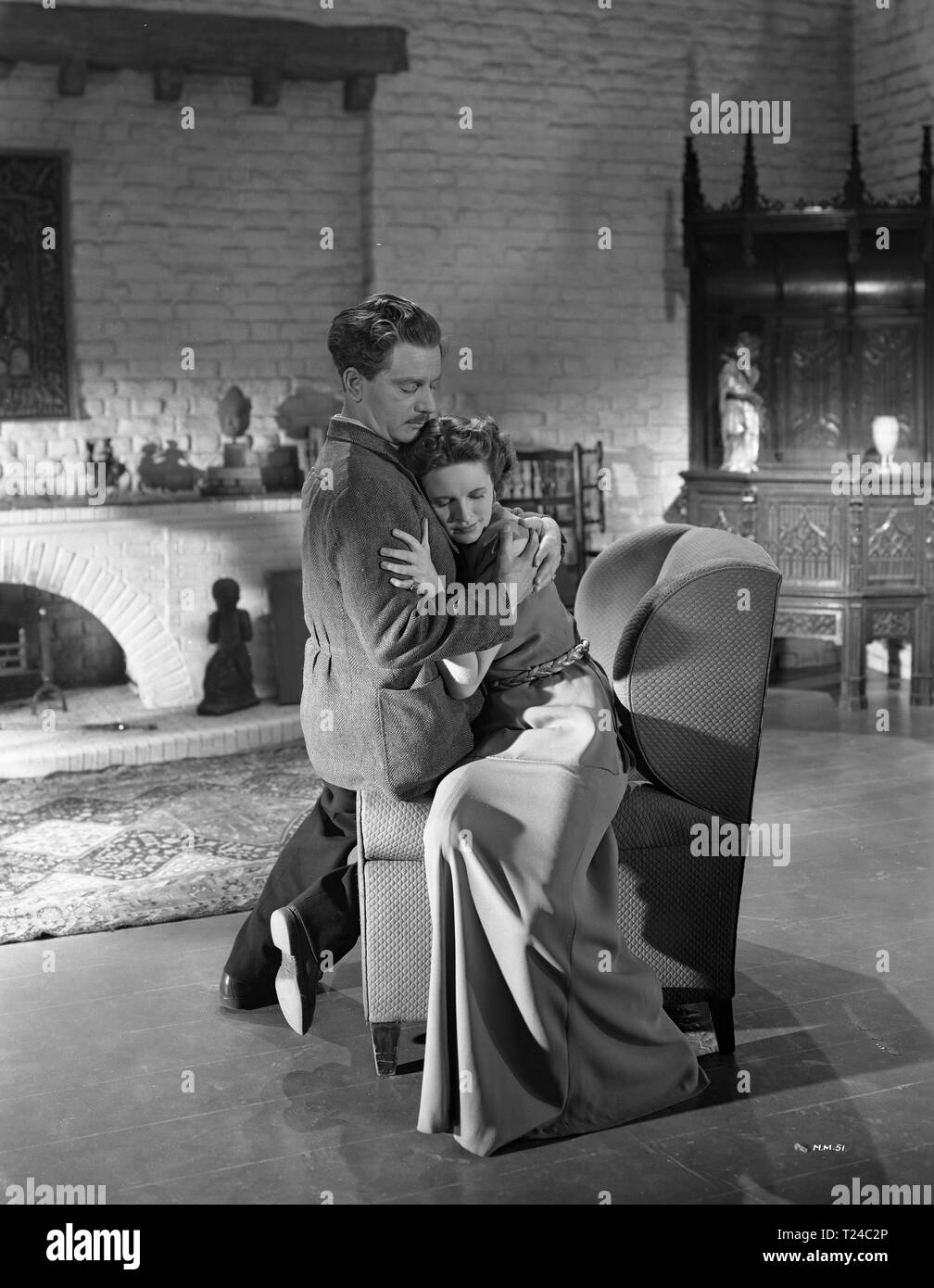 The Man from Morocco (1945)  Anton Walbrook,  Margaretta Scott,      Date: 1945 Stock Photo