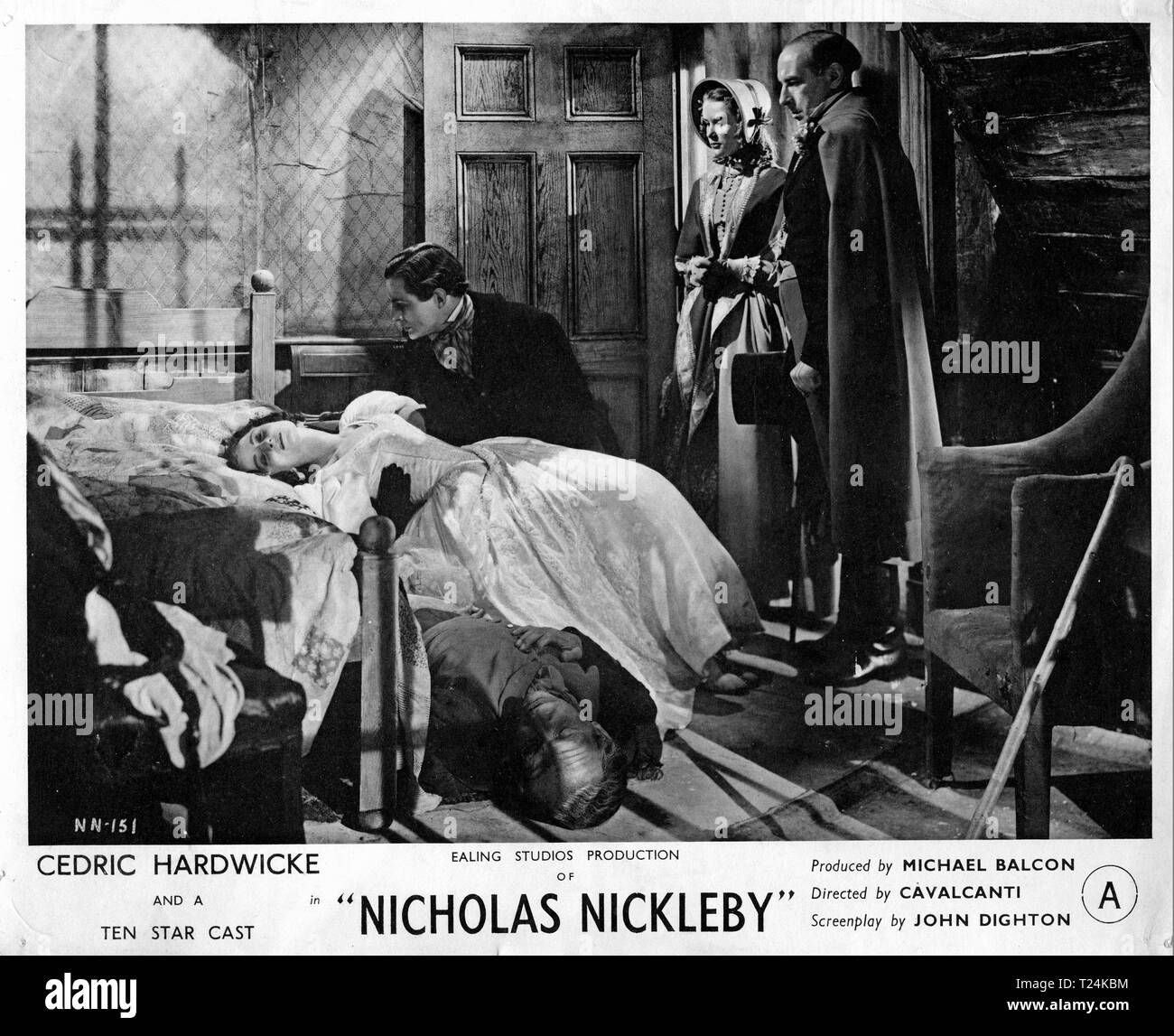 The Life and Adventures of Nicholas Nickleby (1947) Jill Balcon, Derek Bond, Sally Ann Howes, Cedric Hardwicke,      Date: 1947 Stock Photo