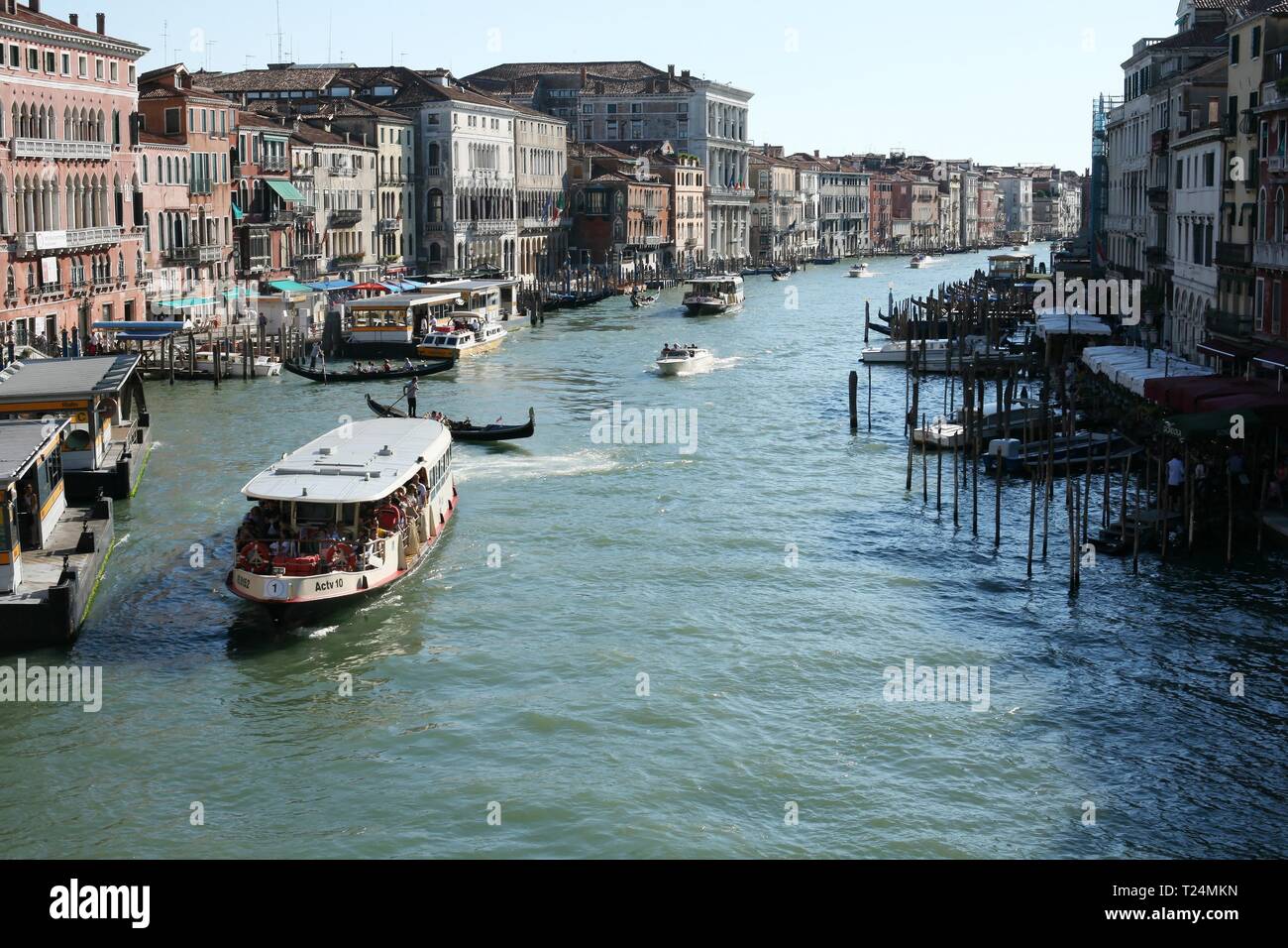 The Beautiful city of Venice, and the capital northern Italy's Veneto region. Stock Photo