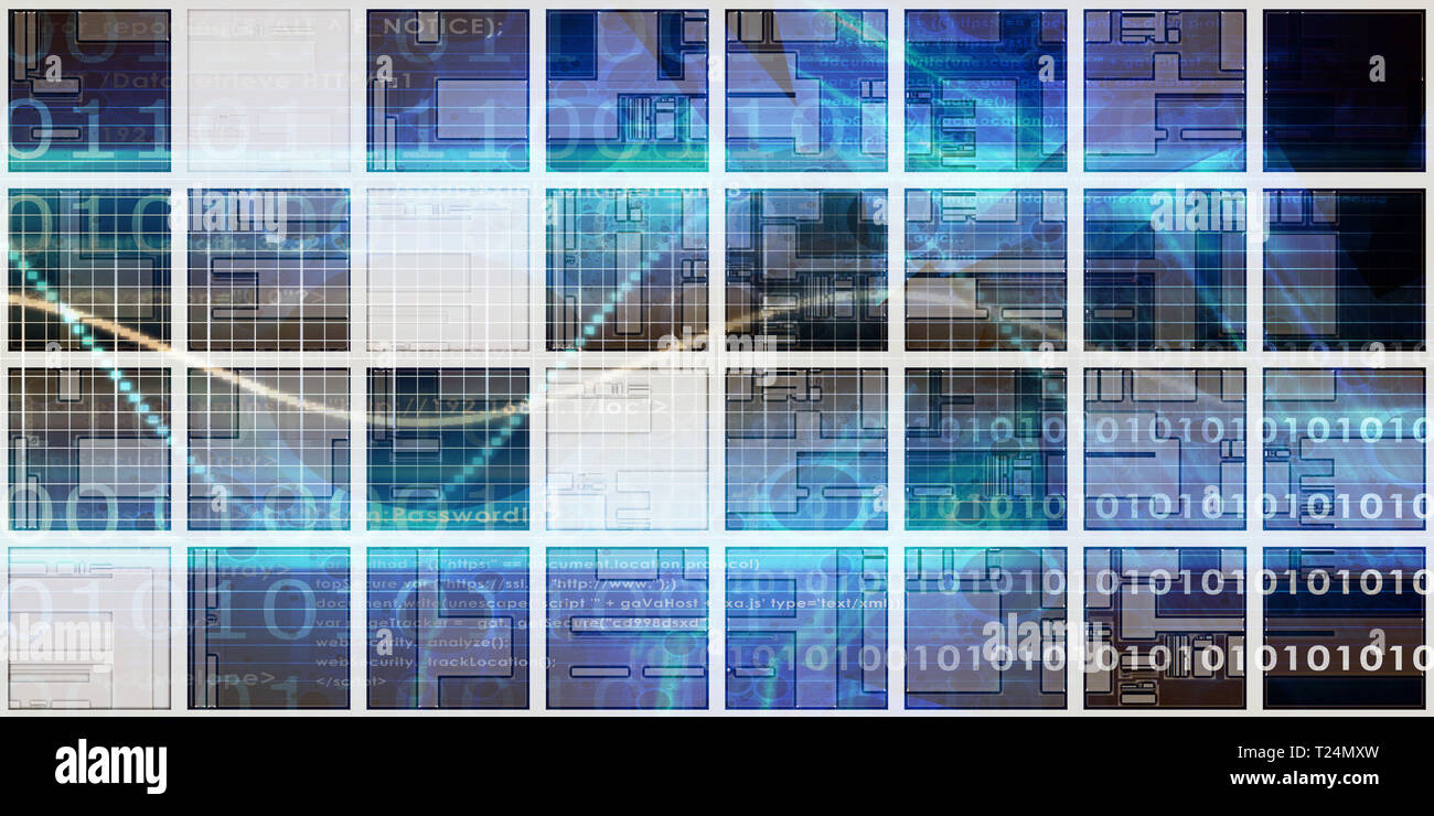Database Management System as a Technology Solution Background Stock ...