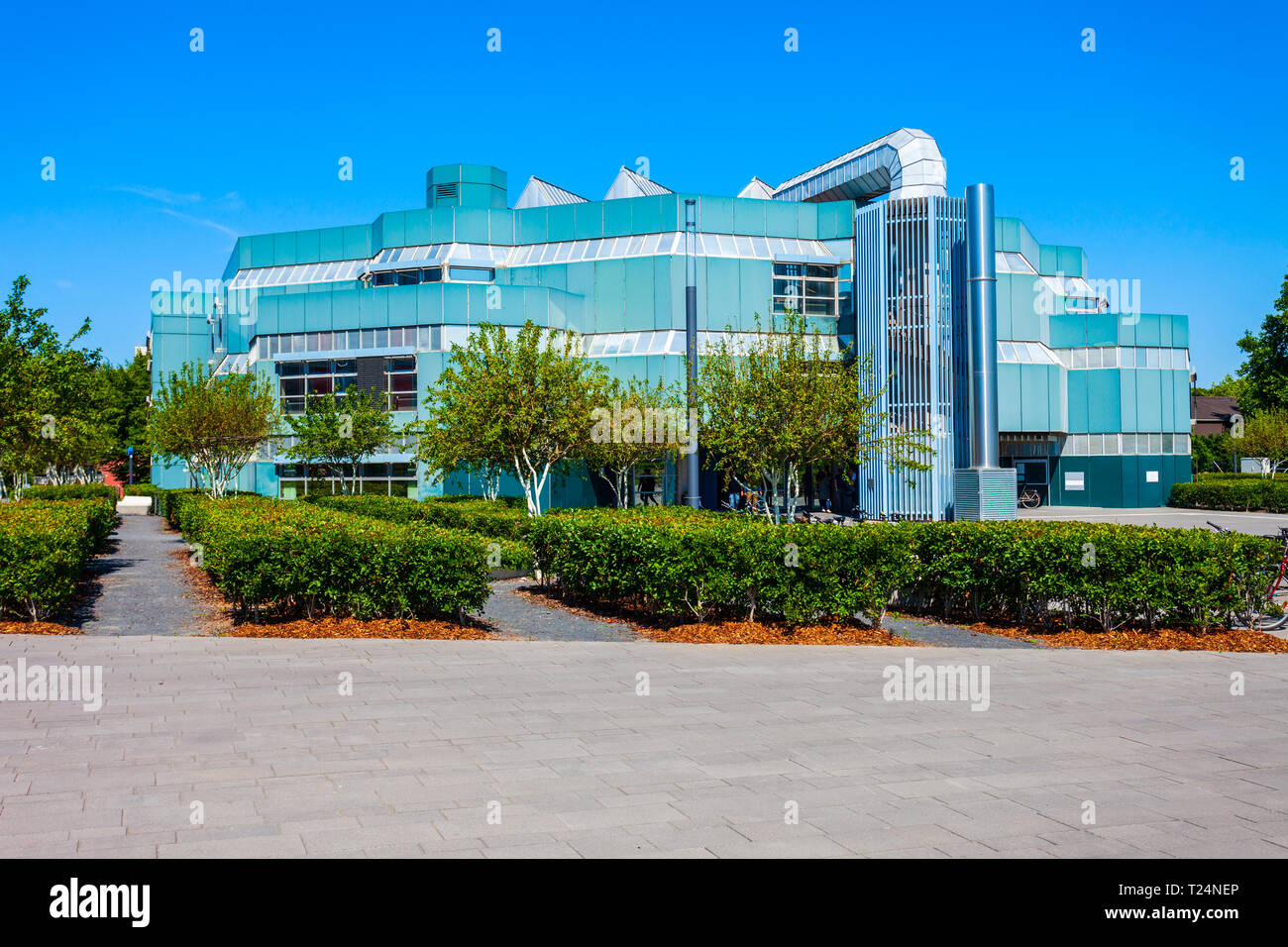 Bonn University modern building in Bonn city, Germany Stock Photo