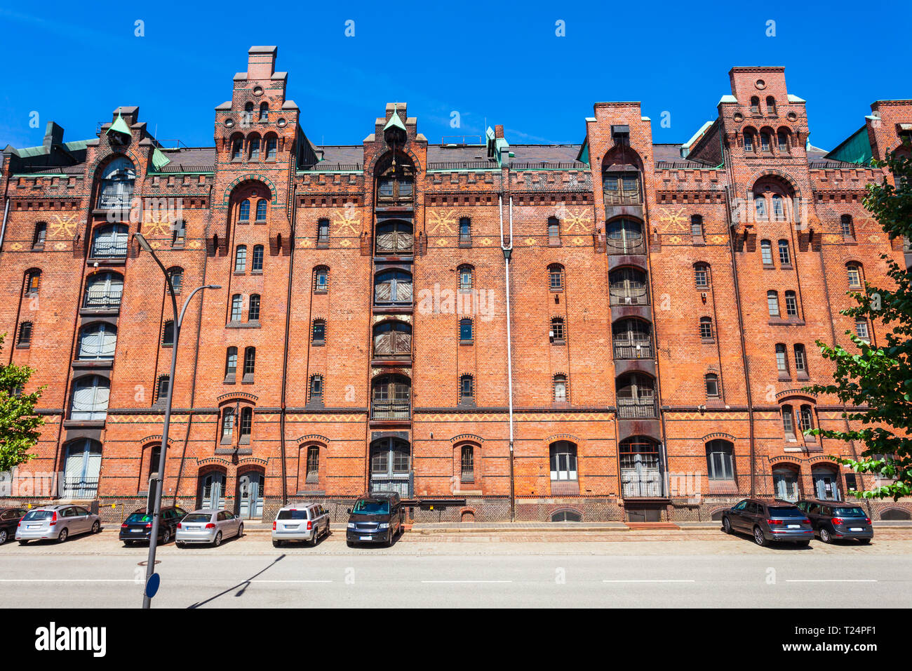 Spice Museum or Spicy Gewurzmuseum building in Hamburg city, Germany Stock Photo