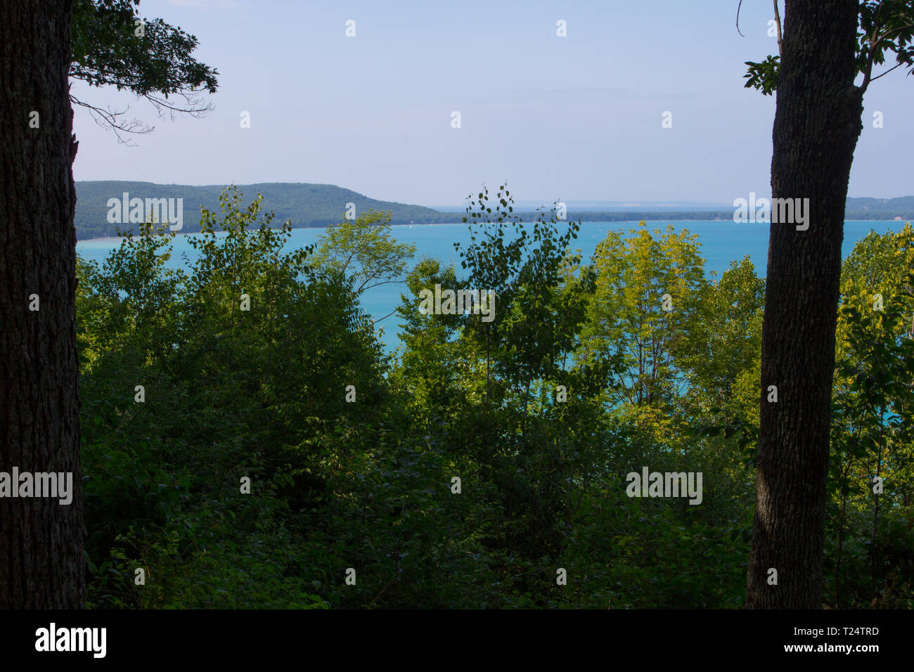 Glen Lake, Michigan Stock Photo Alamy