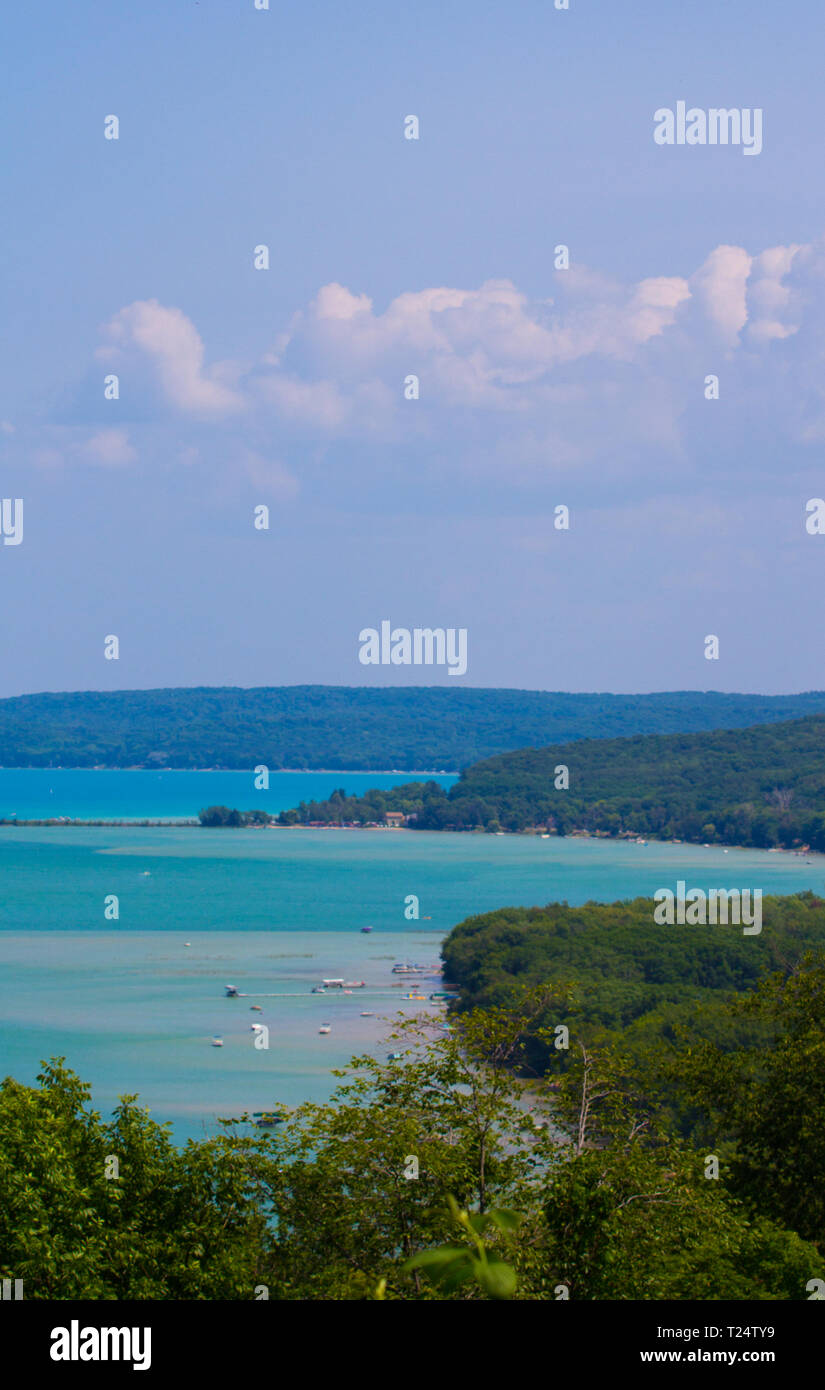 Glen Lake, Michigan Stock Photo Alamy