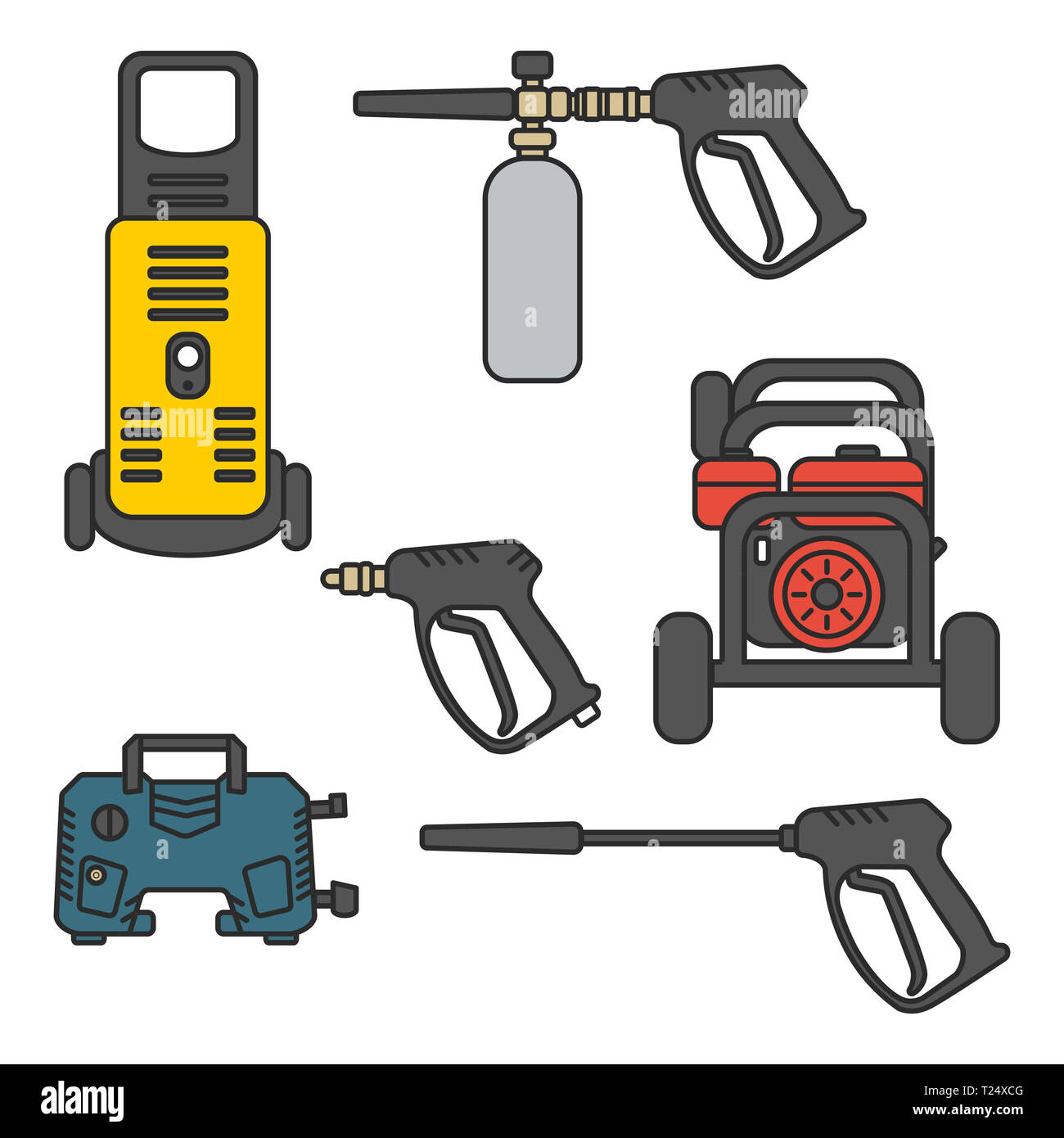 Gun clip art hi-res stock photography and images - Alamy