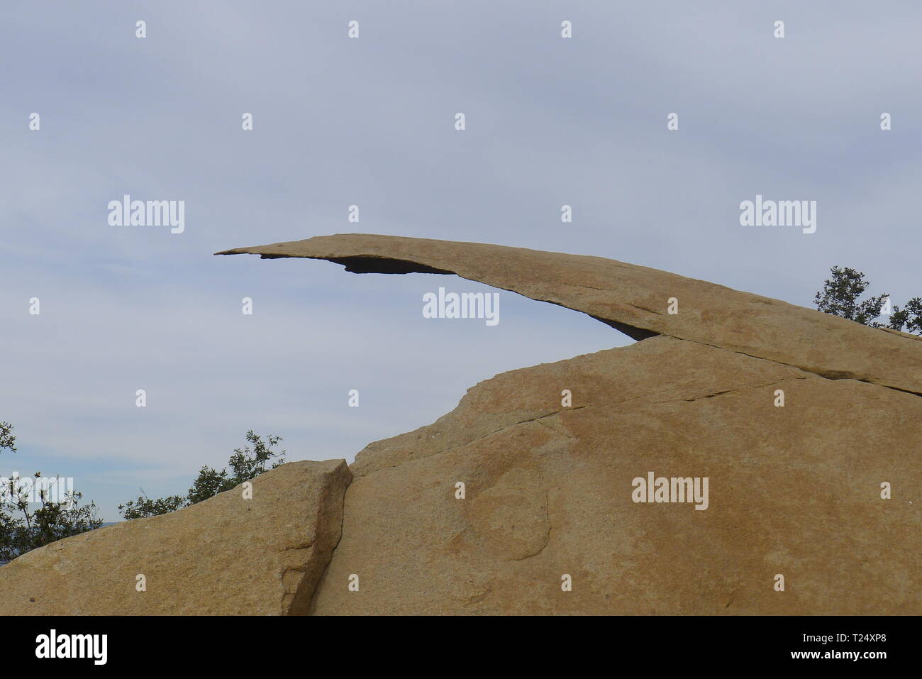 Potato Chip Rock Stock Photo Alamy