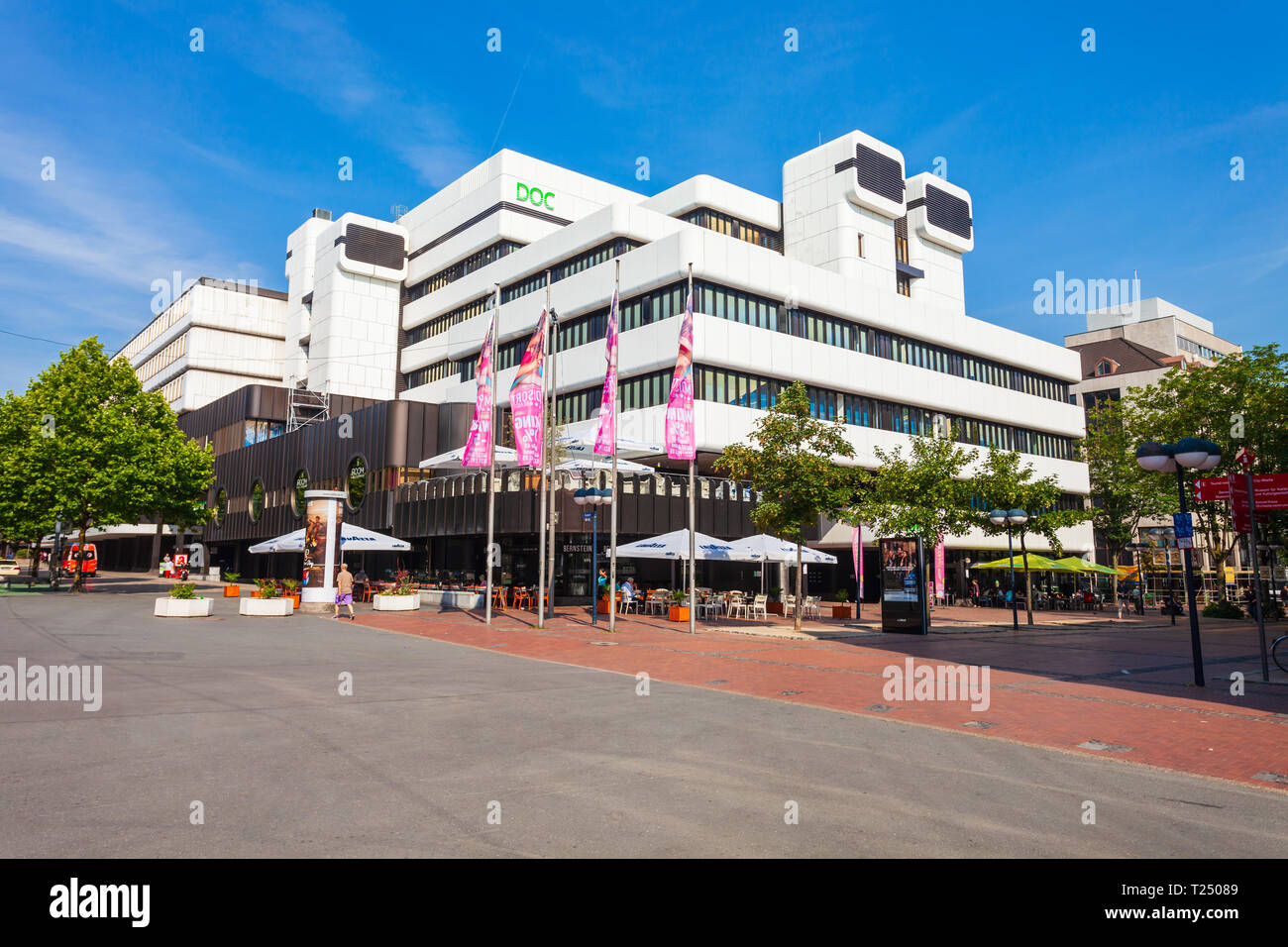 DORTMUND, GERMANY - JULY 04, 2018: DOC building is diagnostic center for Medicine and Health in Dortmund Stock Photo